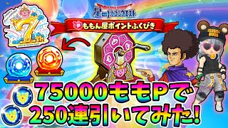 【星ドラ】ももん屋ポイントふくびき250連引いてみた！【星のドラゴンクエスト】実況ゆうな