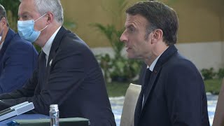 Macron calls for China, France to unite against Ukraine war | AFP