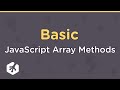 Basic JavaScript Array Methods