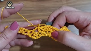 Gözlerinizi Alacak Muhteşem Kolay ve Güzel Tığişi / Crochet