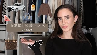 TOP 10 LUXURY FAVES OF 2024 - fashion, beauty, and miscellaneous