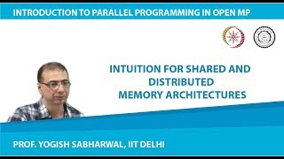 Intuition for Shared and Distributed Memory architectures