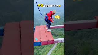 Bungee Jumping With Rope In Beautiful Place:Asmr Bungee Jumping