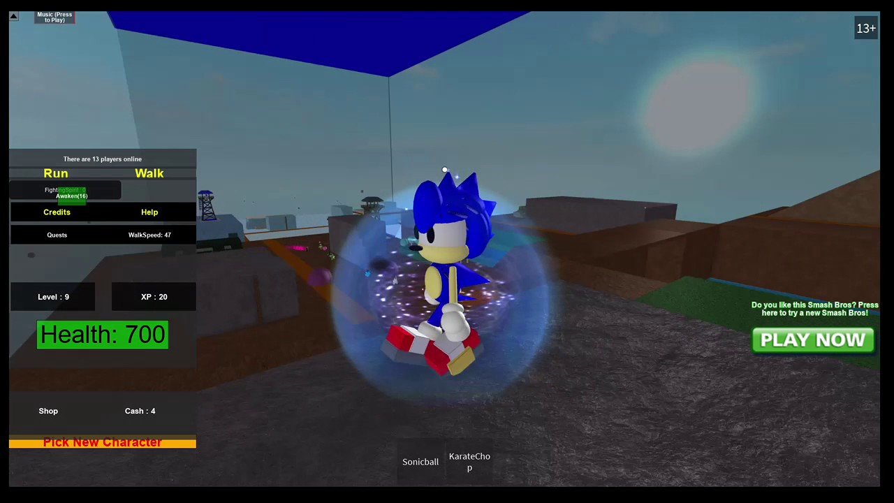 SUPER SMASH BROS ROBLOX - YouTube