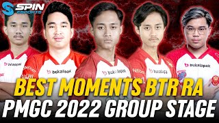 BEST MOMENTS BIGETRON RED ALIENS PMGC 2022 GROUP STAGE! PELAN-PELAN BTR RA IS BACK!