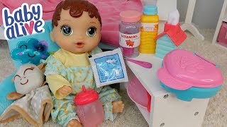 Feeding baby alive Abby a baby alive milk Packet baby alive videos