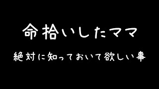 【大切な人を守るために、みなさんに是非知っておいてもらいたい事】2歳＆0歳1ヶ月 Japanese baby