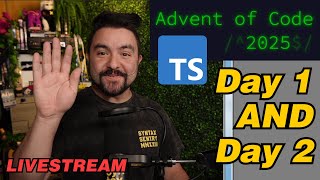 Advent of Code 2025 | Day 1 and 2 | JavaScript / TypeScript