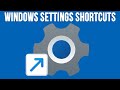 How to Create a Desktop Shortcut for Any Windows Setting