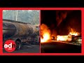 Fuel Tanker INFERNO Causes Deadly Explosion