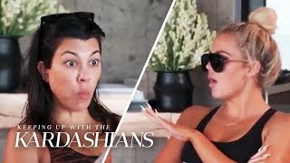 Khloé Snaps at Kourtney: "The Bitch Complains For Hours!" | KUWTK | E!