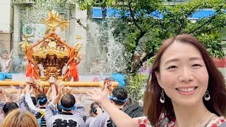 Japan's Most Exciting 'Water Splashing Festival' at Tomioka Hachiman Shrine ⛩