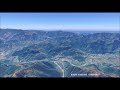 budhi gandaki river aerial view 3d