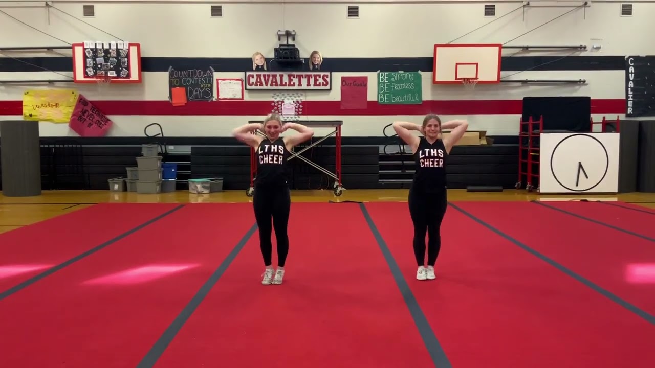 Cheer Tryout Dance 2022 Front Youtube