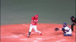 H29.09.09　8回表　2死2塁　松山　ﾀｲﾑﾘｰ　広島×中日　ﾅｺﾞﾔﾄﾞｰﾑ