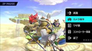 スマブラSP　変な手前やられ　パルテナ編