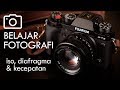 Belajar Fotografi - Diafragma, Kecepatan & ISO di kamera digital / mirrorless anda