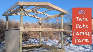 Visit All The Hens \u0026 Sneak A Peek At The New d.i.y. Coop Build | VLOG 46 | Our Small Farm Life