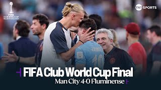 FULL-TIME SCENES in Saudi Arabia as Man City beat Fluminense 4-0 to win Club World Cup final 🏆