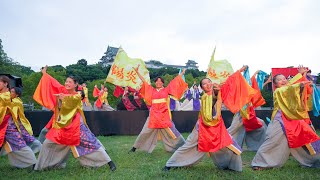 [4K] 四天王寺大学YOSAKOIソーラン部仏喜踊　おどるんや 2022 ～第18回紀州よさこい祭り～ 西の丸広場 (中央)