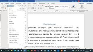 простой текстовый документ Word