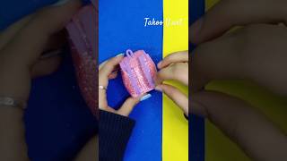 pink 💖craft series(part -1)#minibag #craft #diy #youtubeshorts #shorts