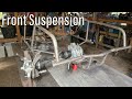 Starting the Front Suspension - Mini Lifted Muscle Car Part 3 - Plus Hurricane Helene Storm Damage