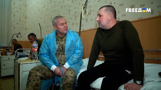 "Обязанность любого командира": Наев посетил госпиталь с ранеными военнослужащими
