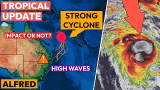 Cyclone Strengthening... (Tropical Weather Update)