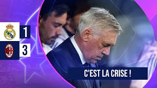 😱 C'EST LA CRISE AU REAL MADRID ! (1-3 vs Milan)