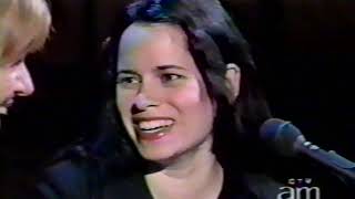Natalie Merchant live acoustic piano performance and interview on Canada AM, October 15, 1998