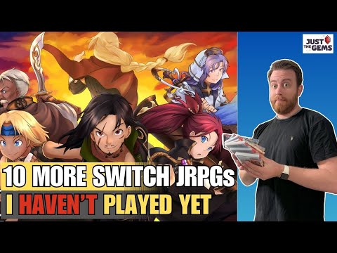 10 More Nintendo Switch JRPGs I Haven't Played Yet!