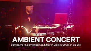 Live at the 'Synth Club' - Ambient Performance | Lyra-8, Cosmos, Digitakt, Big Sky | 59 Perlen