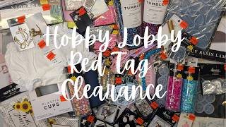 Hobby Lobby Red Tag Clearance Haul [NEW! Feb 2026]
