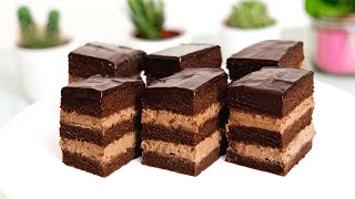 Chocolate Slice Cake Recipe | Chocolate Cake Recipe