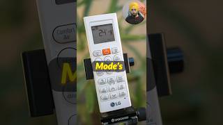 LG AC Remote Control Guide ❄ Modes ❄ #shorts #remotecontrol #airconditioner