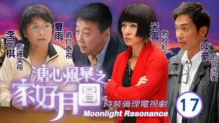 中秋節必看 | 溏心風暴之家好月圓 17/40 | 黃宗澤(至信)鍾嘉欣(素心)互稱兄妹 | 陳豪、林峯、黃宗澤、李司棋、夏雨、米雪 | 粵語中字 | 2008 | 團圓