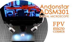 Andonstar ADSM301 digital microscope with monitor and HDMI (as \