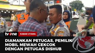 Razia Parkir Liar, Pemilik Mobil Nyaris Adu Jotos dengan Petugas Dishub | Kabar Utama tvOne