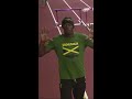 Behind the scenes with the fastest man on earth - Usain Bolt.⚡️🇯🇲 #Shorts