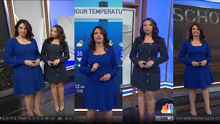 Maria LaRosa \u0026 Adelle Caballero for NBC Today in New York Weather and Traffic (January 27, 2025)