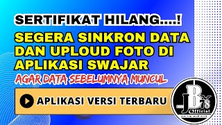 CARA SINKRONISASI DATA DI APLIKASI SWAJAR VERSI TERBARU