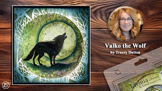 Valko the Wolf with Tracey Dutton - A Lavinia Stamps Tutorial