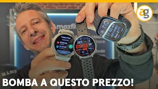 ANTEPRIMA AMAZFIT ACTIVE 2, BIP 6 e TREX 3