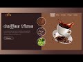 How to Create Coffee Website Using Only HTML & CSS For Beginners | Step by Step Hindi Tutorial