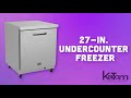 Kelvinator 27-in. Undercounter Freezer (KCHUC27F)