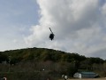 uh 1jの着陸 ２００９三軒屋駐屯地記念行事