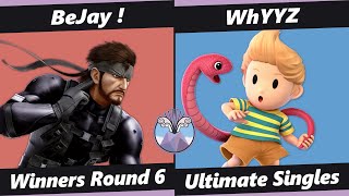 [Vulcan 6] Winners Round 6 - BeJay ! (Snake) vs WhYYZ (Lucas) - SSBU