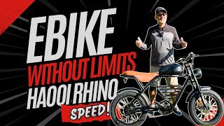 UNLOCK SPEED LIMITER ON HAOQI RHINO EBIKE (NEW MODEL) WITH CODE