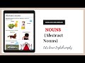 Abstract Nouns || English Grammar